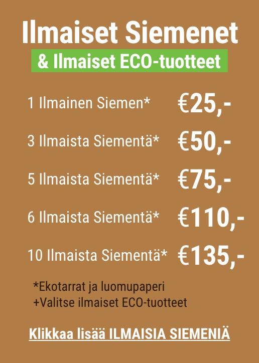 vapaa kannabiksen siemeniä